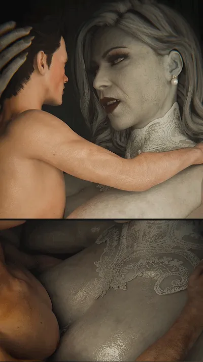 [3D/小马大车/CV] Jeckylll 4月新作：A Vampire's Embrace 八尺夫人 性感御姐顶级爆乳肥臀激情爆肏 [1.3G/FM/WY]