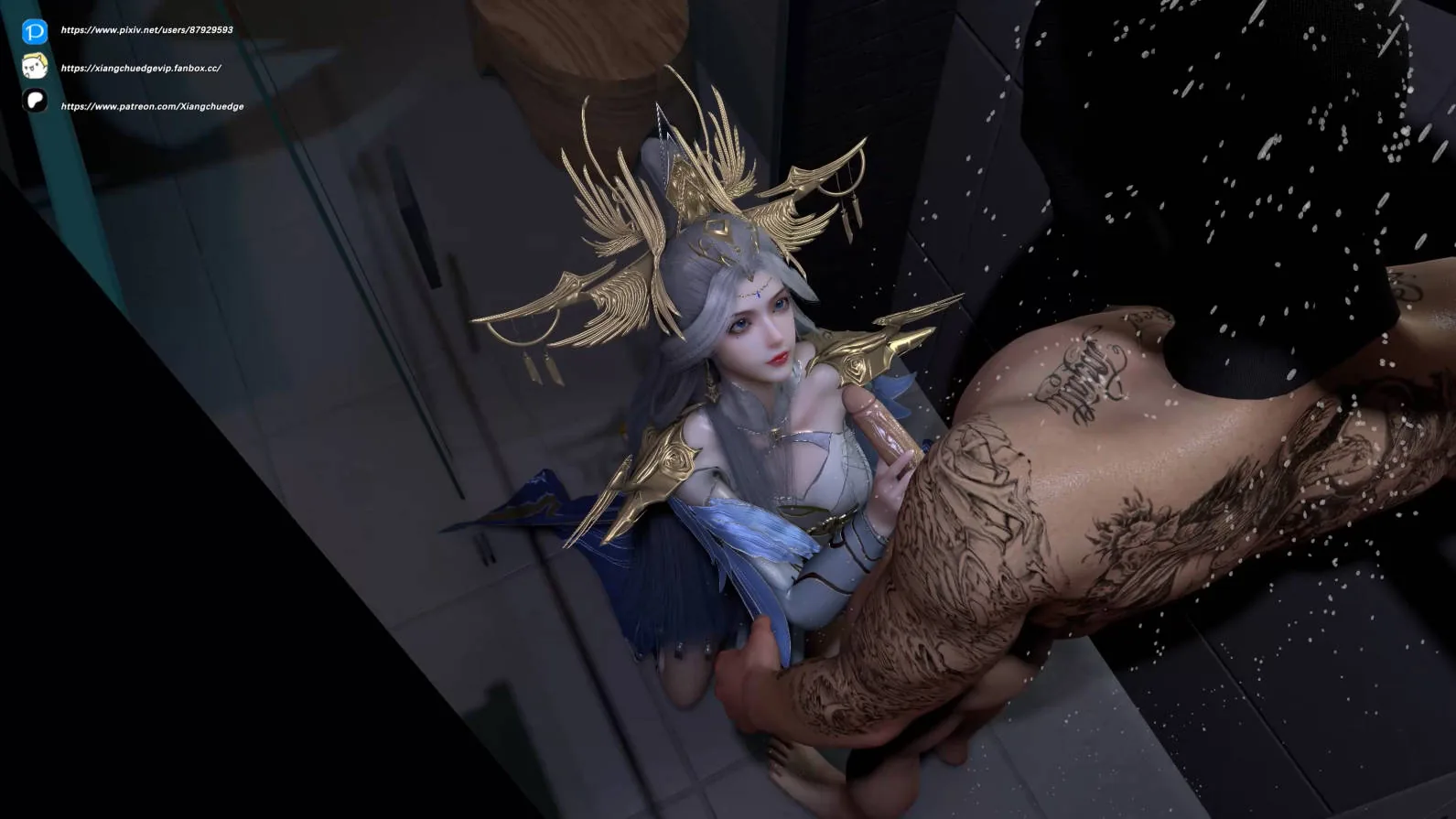 [VAM动画][xiang chu edge] P165 VAM 百炼成神 宁雨蝶 浴室调教 [1.70G/FM微云]