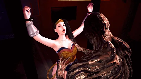 [3D/无修/CV] szyca：Wonder Woman 神奇女侠 性感御姐异种调教爆肏中出 [1.4G/FM/WY]