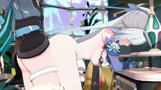 【MMD/fengyunmomo/纯啪】星穹铁道 彦卿艹镜流【286m/1080p/飞猫百度】