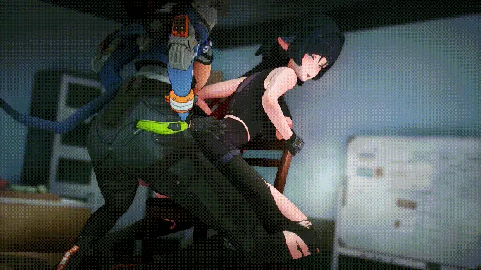 【MMD/Fearess/纯啪】绝区零扶她 朱鸢和简杜大姐头【527m/2K/飞猫百度】