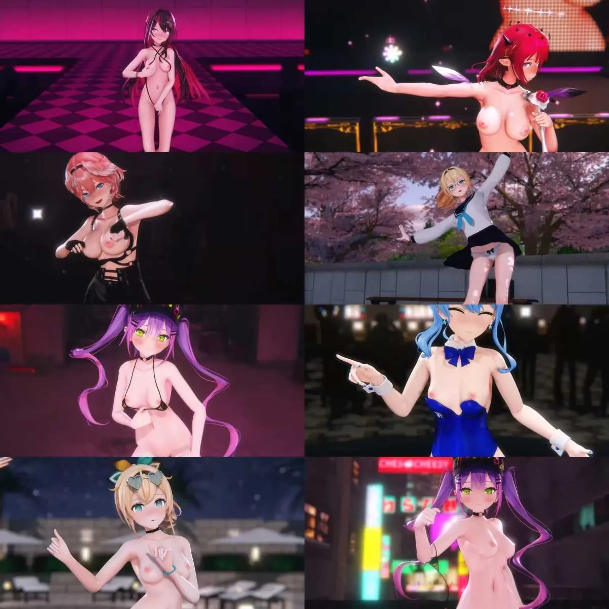 【MMD】【更新至2025.6.30】精品合集2_超高质量R18MMD_Kiido_丝滑舞脱【1.7G/8V】【FM转BD】