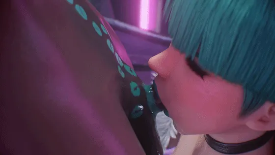 [3D/无修/CV] bouquetman 4月新作：莫莉卡+伊芙琳+耀嘉音 性感恶魔女王娴熟口技深喉口爆 [1.8G/FM/WY]