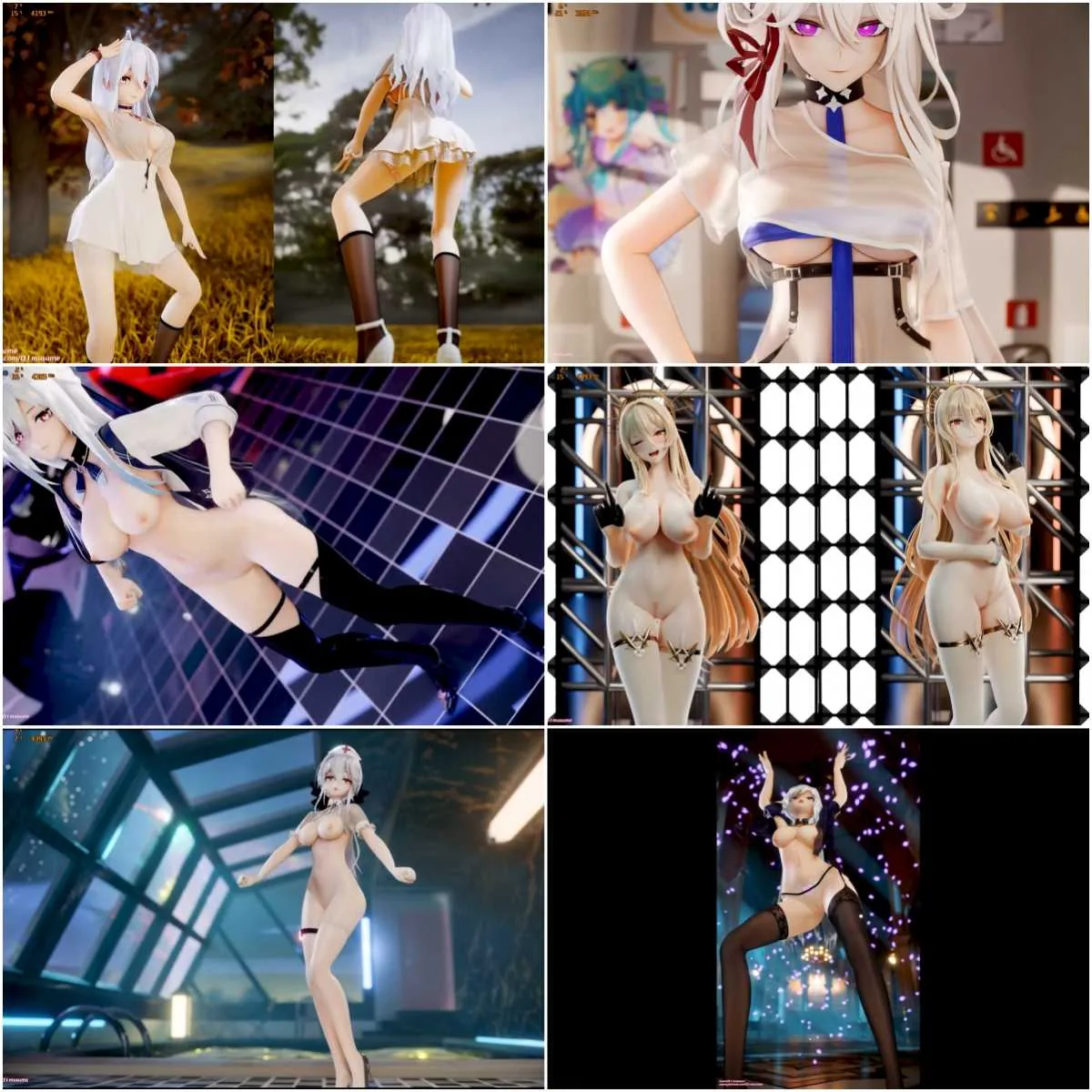 【MMD】【更新至2025.4.20】精品合集3_高质量R18MMD_01musume【1.4G/8V】【FM转BD】