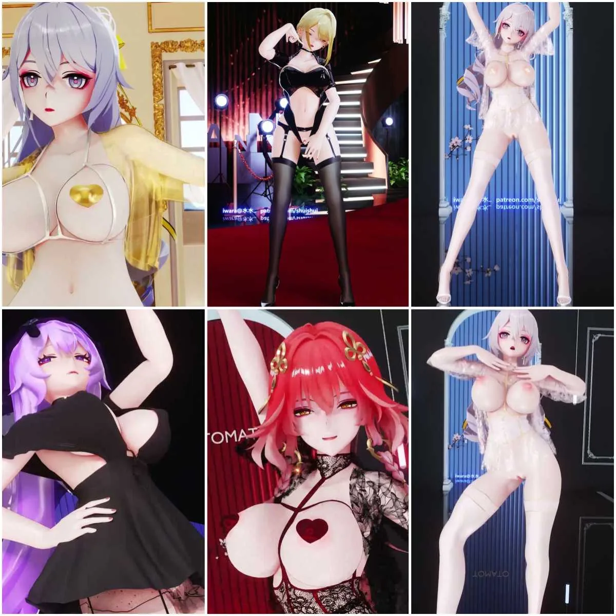 【MMD】【更新至2025.4.21】精品合集7_高质量R18MMD_水水..【1.7G/8V】【FM转BD】