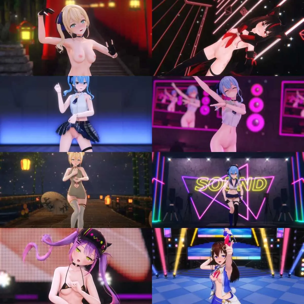 【MMD】【更新至2025.6.30】精品合集3_超高质量R18MMD_Kiido_丝滑舞脱【1.7G/8V】【FM转BD】