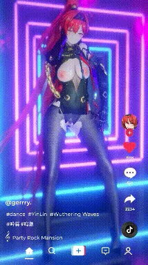 【MMD/yerrrg/少量舞啪】竖屏抖音风二游热舞裸舞串烧【855m/1080p/飞猫百度】