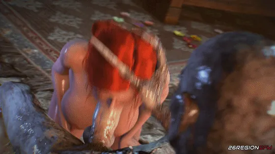[3D/无修/NTR] 26Regionsfm 5月长篇新作：TRISS VS ELDER 特莉丝 性感御姐沐浴中被吸血鬼偷袭侵犯中出 [1.3G/FM/WY]