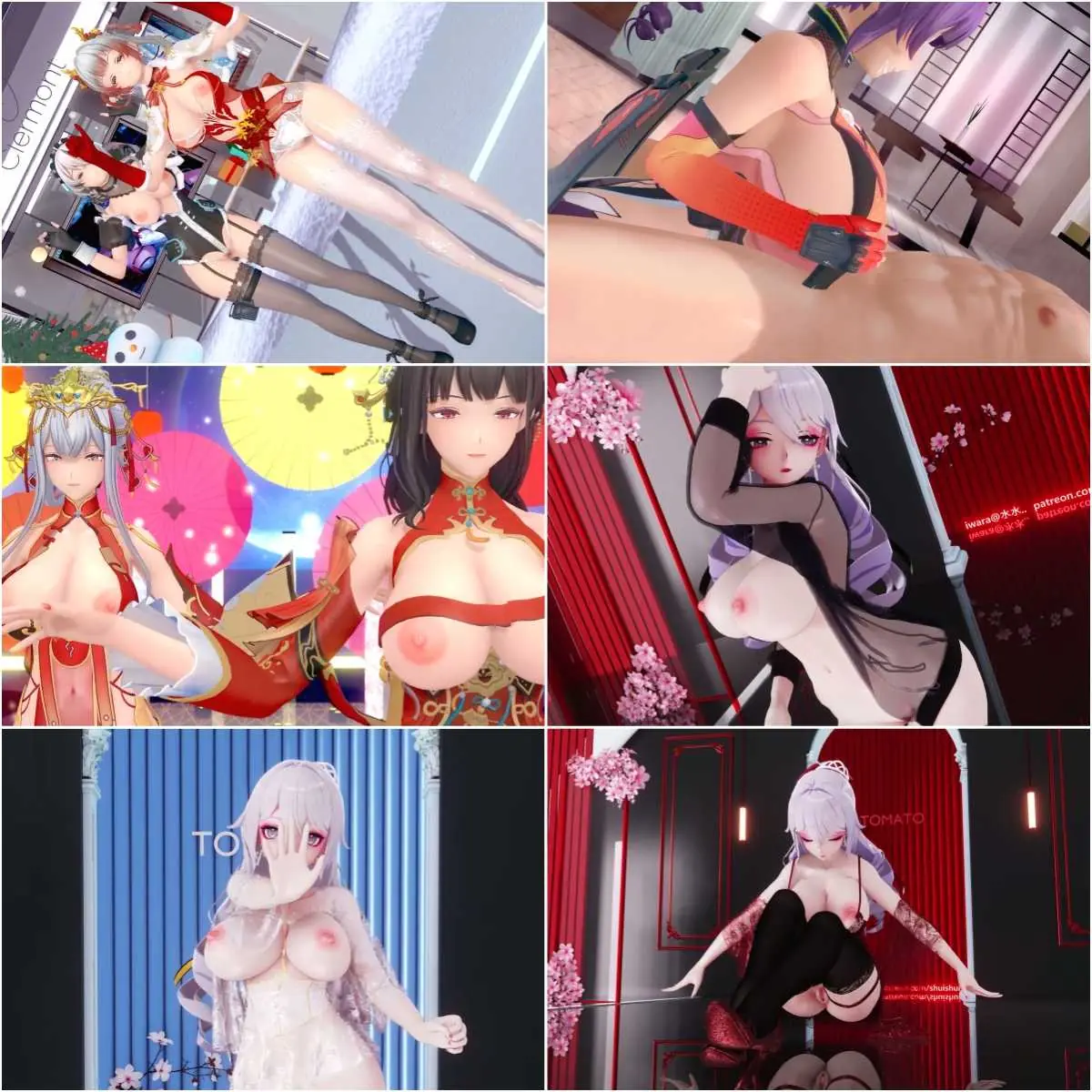 【MMD】【更新至2025.4.23】精品合集6_高质量R18MMD_AsaiBsai【1.6G/8V】【FM转BD】