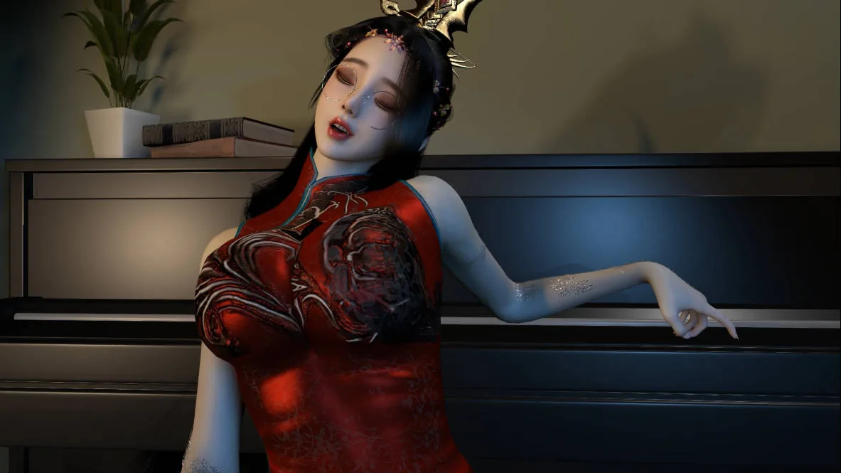 [3D动画][YWYWYW013] 高跟师尊 [1.31G/FM微云]