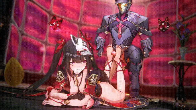 【MMD/mig15bis/纯啪】星穹铁道:雌小鬼花火【639m/1080p/飞猫百度】