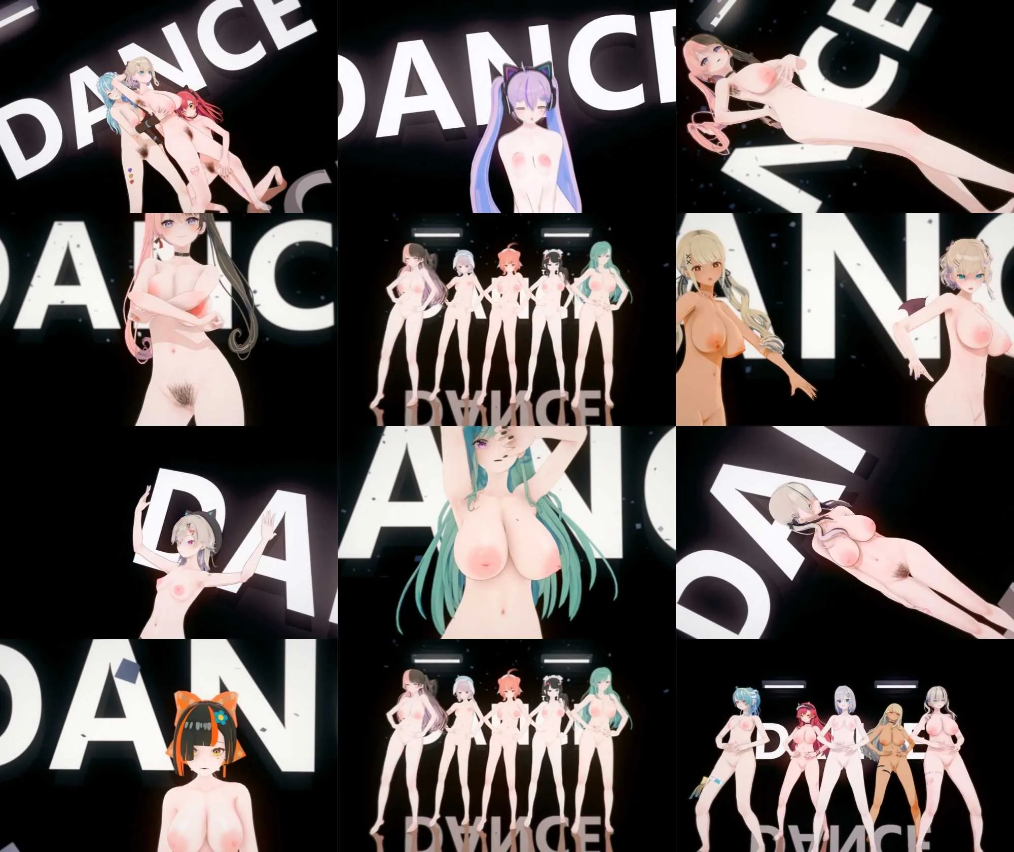 【MMD】【更新至2025.10.9】精品合集_高质量R18MMD_GiliGili_纯舞【2.9G/28V】【FM转BD】