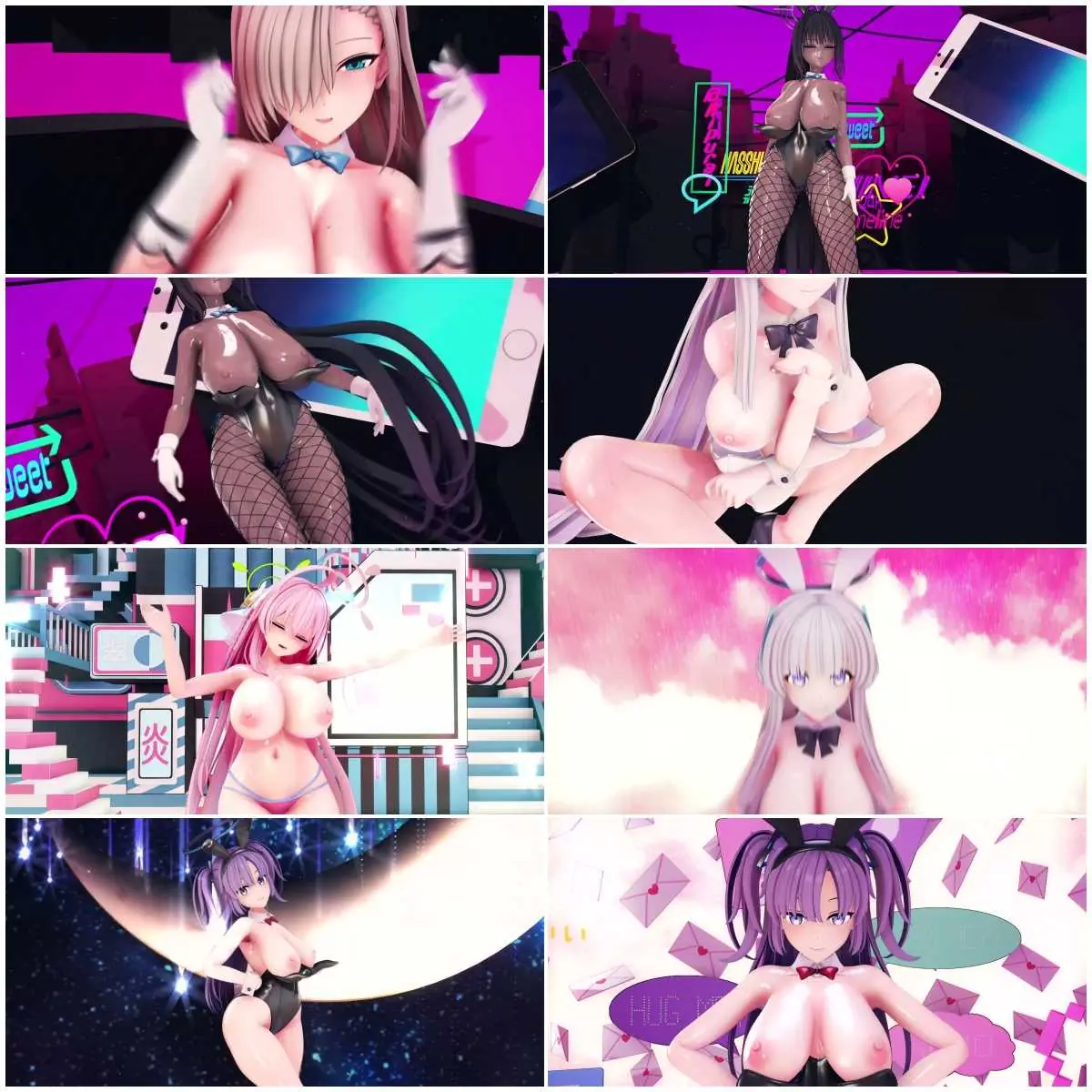 【MMD】【更新至2025.5.31】精品合集5_高质量R18MMD_tatatama【1.4G/8V】【FM转BD】