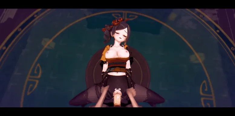 【MMD/runhh/纯啪】原神NTR单元剧8部 绫华/千织/萤/优菈/申鹤【2g/1080p/飞猫百度】