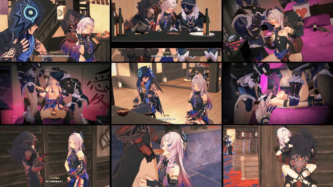 【3D同人动画】Chi-原神-贪杯的茜特菈莉【252mb-11.04分钟】飞猫+微云