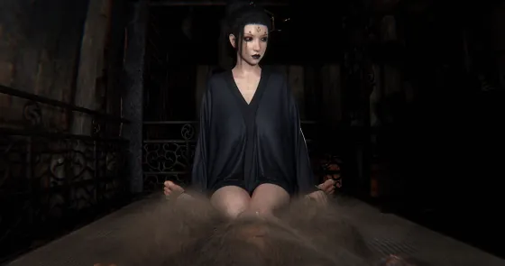 [3D/无修/CV] Exprational 3月新作：ela-004-spider fourth sister 四妹 性感御姐骑乘传教士体位爆肏中出 [1.4
