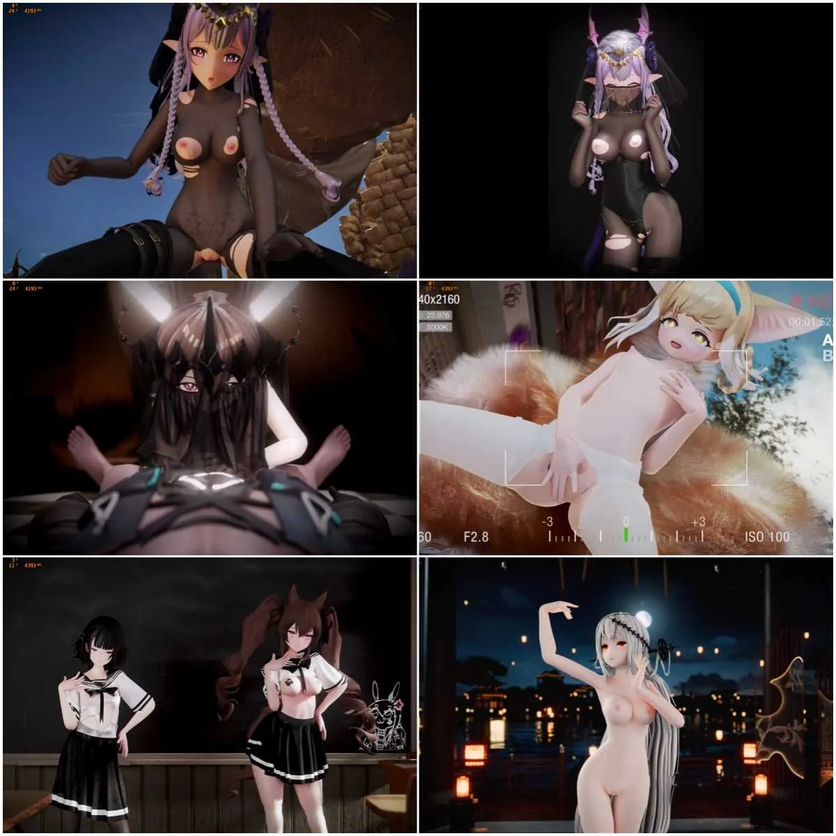 【MMD】【更新至2025.4.20】精品合集5_高质量R18MMD_Rosmontisar_Knights【1.5G/13V】【FM转BD】