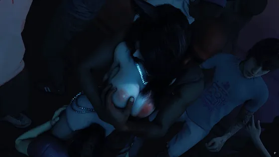[3D/NTR/VAM] szyca 4月新作：俱乐部之夜 阿狸 性感黑丝女友舞厅挑逗陌生男人被前后夹击侵犯中出 [2G/FM/WY]