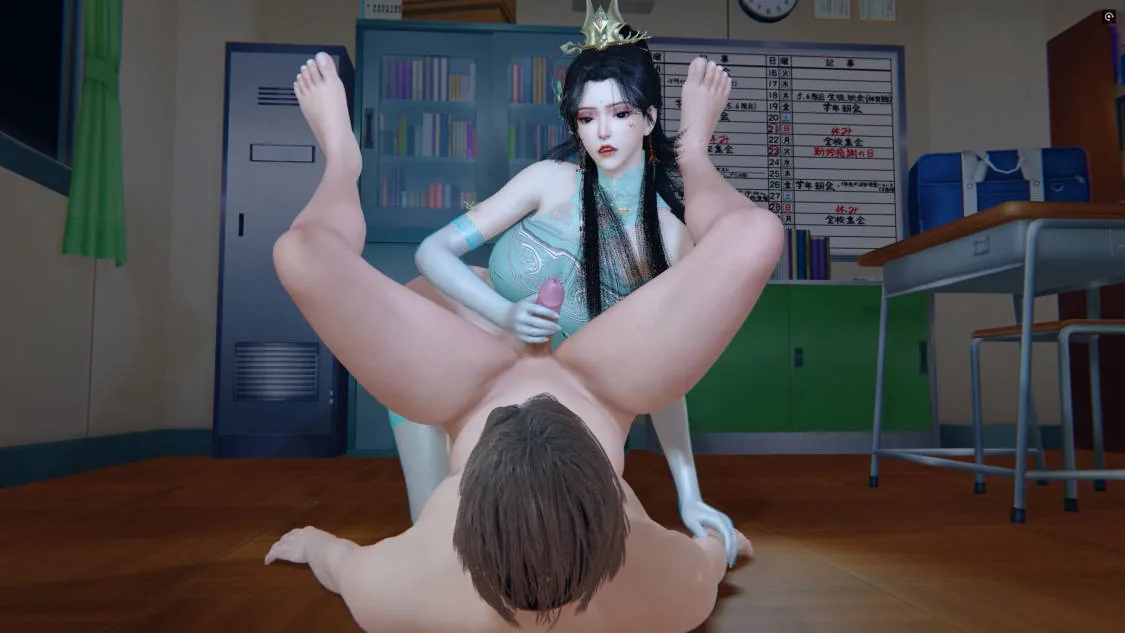 [3D动画][VAM小梦] 中州萧薰儿教室13分钟2K [1.95G/FM微云]