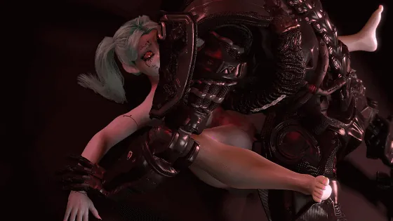 [3D/动态/VAM] VLDstudio：Rebecca Cyberslave 丽贝卡VS重锤 微胖小萝莉 机械巨根爆插水嫩蜜穴 [757M/FM/WY]