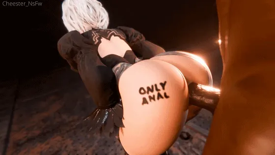 [3D/无修/CV] Cheester_NsFw 9-11月新作：卡特琳娜+阿狸+2B+灵蝶+阿卡丽 性感女神黑色巨根爆肏中出 [976M/FM/WY