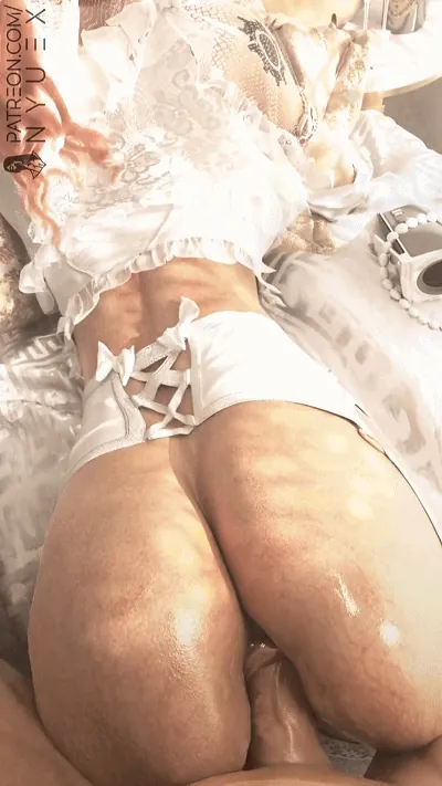 [3D/无修/NTR] NyueX 9月新作：Bride Brigitte 布丽吉塔 性感新娘拍婚纱照被摄像师侵犯中出 [135M/FM/WY]