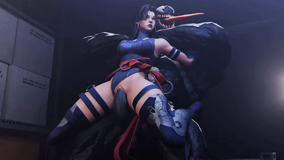 [3D/无修/CV] Bewyx 2月新作：乱破+D.Va+灵蝶+隐形女侠 性感御姐激情爆肏中出 [2.1G/FM/WY]