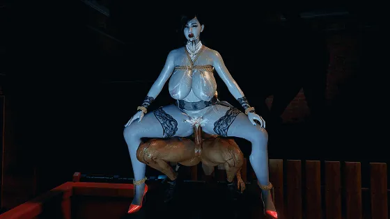 [3D/动态/VAM] 115313wang(黑仔)：定制-游戏女神 性感女神捆绑凌辱中出 [6.2G/FM/WY]