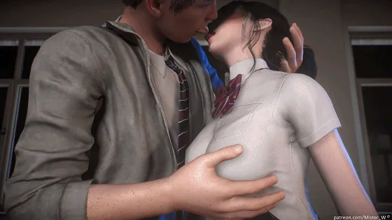 [3D/动态/VAM] Mr.W：Girlfriend I 清纯女友的性爱初体验 [1.6G/FM/WY]