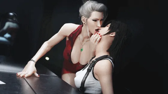 [3D/无修/CV] KamadevaSFM 3月新作：FF7 Shinras Just-Ass 蒂法 审讯室内的特殊惩罚 [647M/FM/WY]
