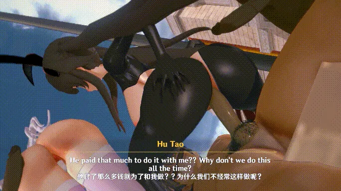 【MMD/spyokai/纯啪】原神 海灯节乱交淫趴【276m/1080p/飞猫百度】