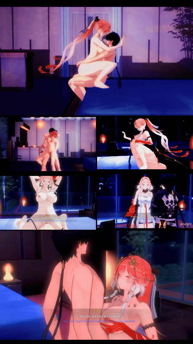 【3D同人动画】JohnNoah：鸣潮之长离和漂泊者的相处【138mb-4分钟】飞猫+百度