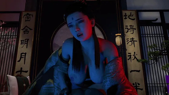 [3D/动态/VAM] fgg99：吕玲绮+二姐+唐紫尘 性感黑丝御姐女上位骑乘爆肏中出 [4.6G/FM/WY]