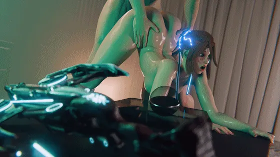 [3D/无修/CV] TR Sensual Studio 6月新作：Freja-O Pose 弗蕾娅 极品长腿御姐后入爆肏中出 [1.3G/FM/WY]