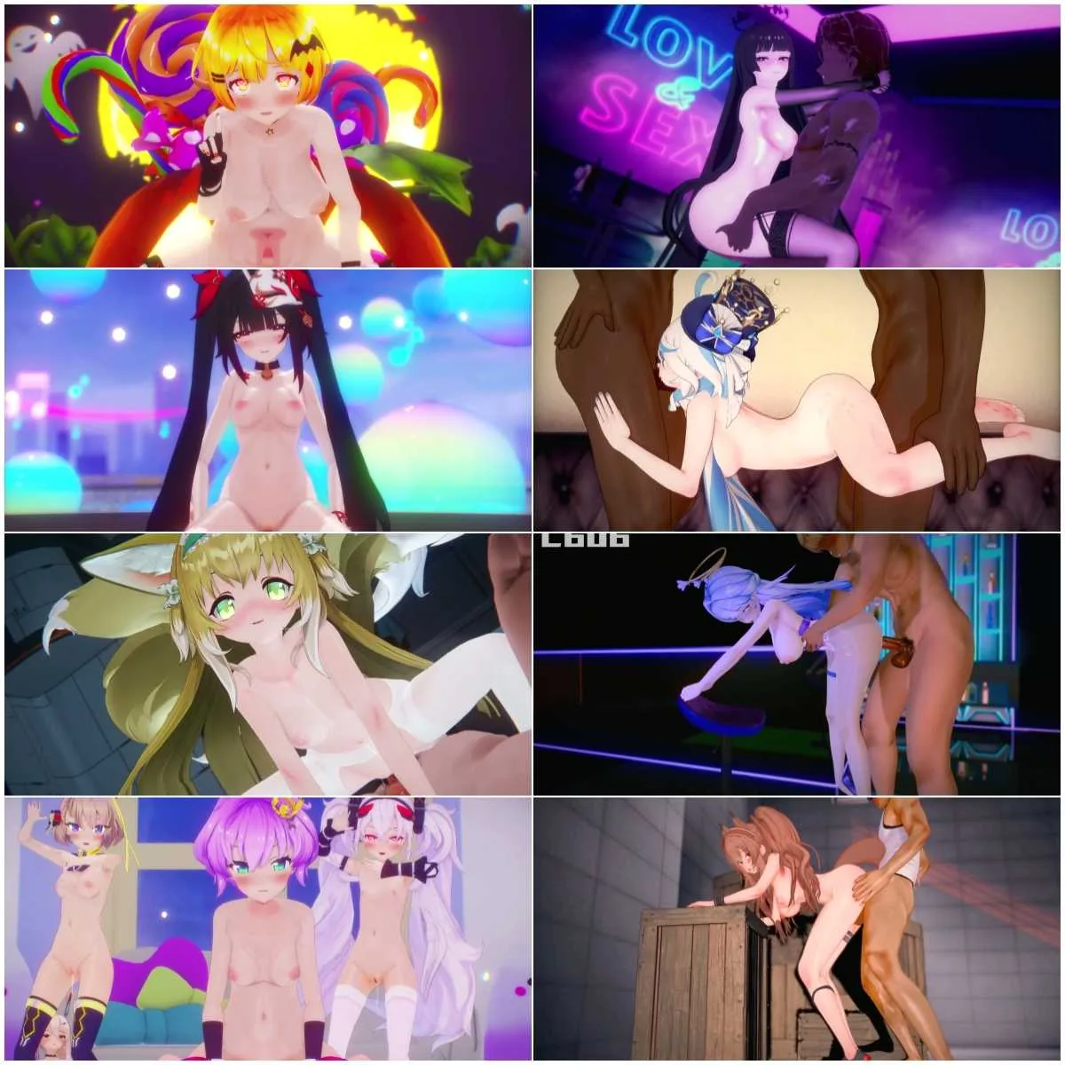 【MMD】【更新至2025.5.6】精品合集2_高质量R18MMD_C606【1.7G/11V】【FM转BD】