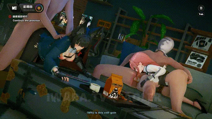 【MMD/ADLER/纯啪】绝区零 调教开发月城柳和星见雅1+2【559m/1080p/飞猫百度】