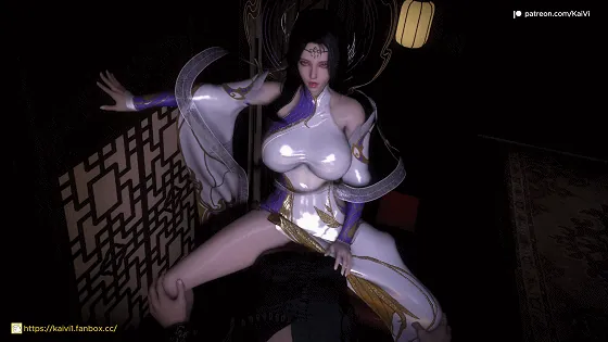 [3D/NTR/VAM] Kai Vi 3月新作：斗破苍穹-玄衣 性感美熟女激情爆肏 [3.3G/FM/WY]
