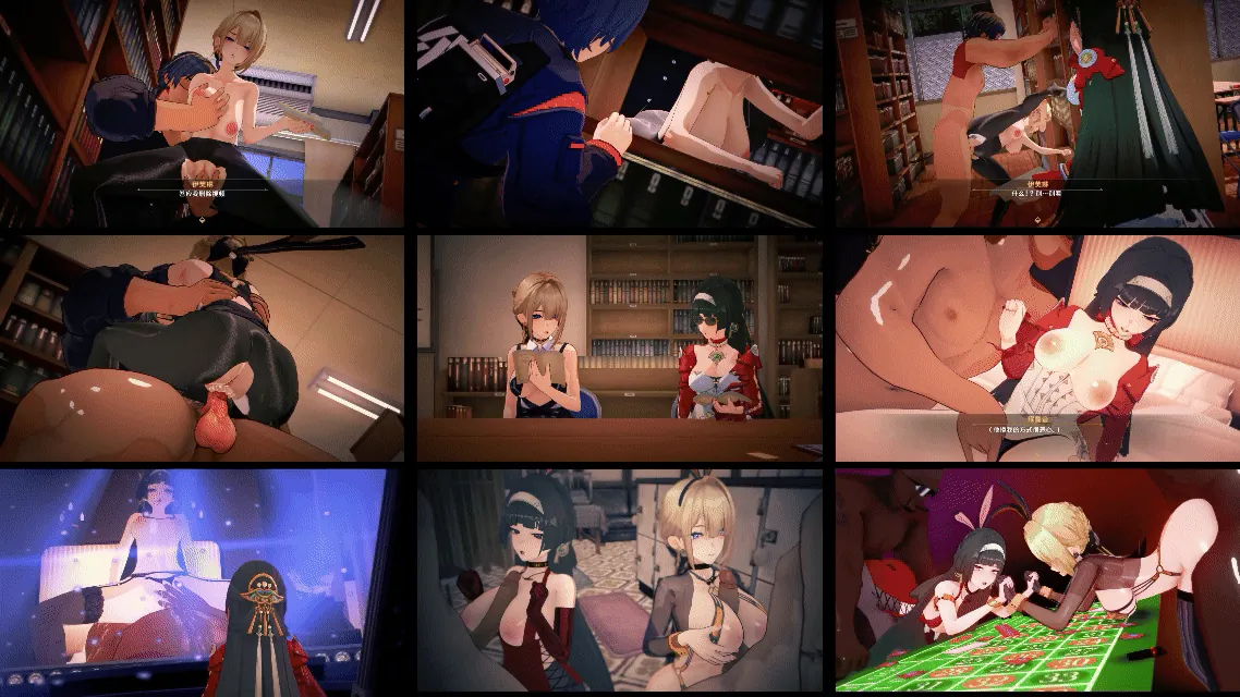 【3D同人动画】KKkirito：绝区零之耀嘉音&伊芙琳的堕落日记【588mb-23.24分钟】飞猫+微云