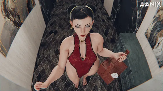 [3D/无修/CV] AANiX 3月长篇新作：Chunni Special 春丽 性感旗袍御姐的特别外卖派送 [2.2G/FM/WY]